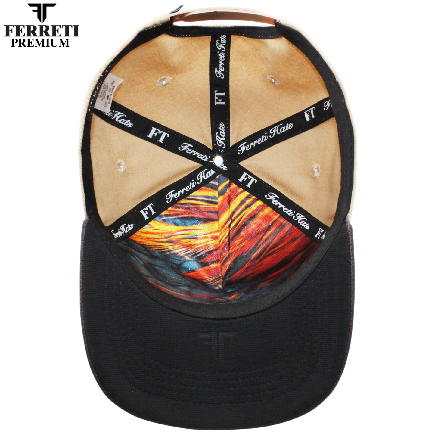 Ferreti Hats PREMIUM FT83 Khaky Mr. Gallo